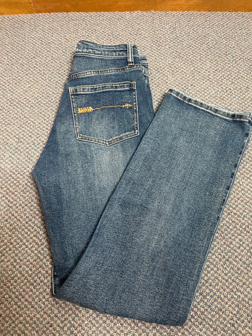 Stetson High Rise Straight Jeans 6 Regular